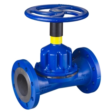 Diaphragm valve Series: KB Type: 3071 Cast iron Without lining Flange PN6/10